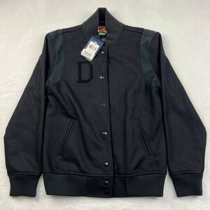 Dallas Cowboys Varsity Jacket‎ Mens Medium Black Nike NFL Long Sleeves New M